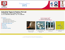 Tablet Screenshot of intafindia.com